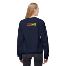 Load image into Gallery viewer, A Rhyme Is a Terrible Thing to Waste Crewneck Sweatshirt | Softstyle Fleece Pullover | Gift for Poets, Writers, Creative Minds, [...]

