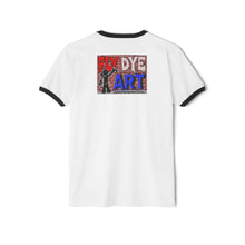 Load image into Gallery viewer, Artistic Unisex Cotton Ringer T-Shirt - Bold Colors, Street Art Design, Casual Wear, Unique Gift, Creative Expression
