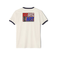 Load image into Gallery viewer, Artistic Unisex Cotton Ringer T-Shirt - Bold Colors, Street Art Design, Casual Wear, Unique Gift, Creative Expression
