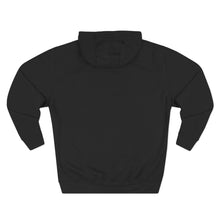 Load image into Gallery viewer, Artistic Three-Panel Fleece Hoodie - I AM ART, Cozy Pullover, Gift for Artists, Unique Art Hoodie, Art Lover Apparel
